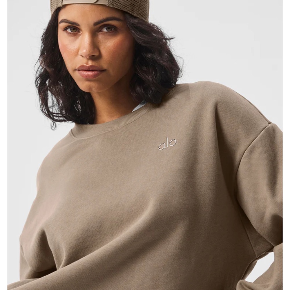 Alo Accolade Tan Sweatshirt